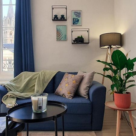 Charming Studio With View Of The Abbaye-Aux-Hommes Caen Szoba fotó
