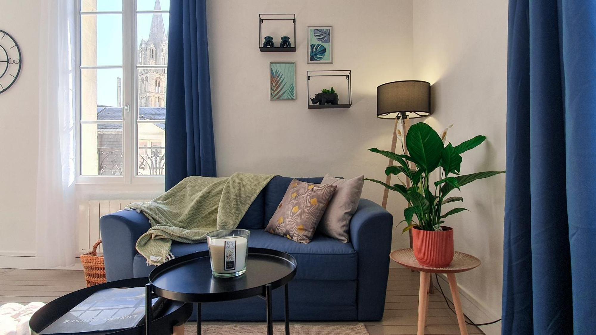 Charming Studio With View Of The Abbaye-Aux-Hommes Caen Szoba fotó